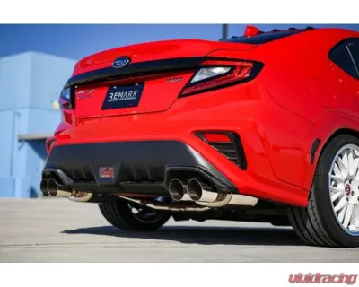 rmk Design Carbon Fiber Exhaust Finisher Gloss Finish Subaru WRX 2022+ - RMK-05-EC01S-02