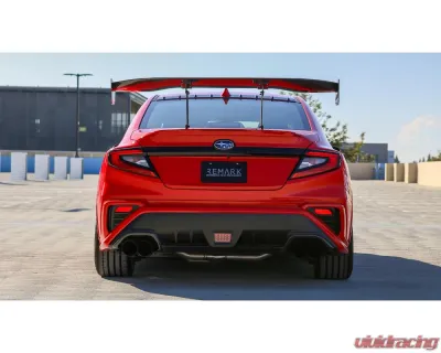 rmk Design Matte Finish Carbon Fiber GT Wing Subaru WRX VB 2022+ - RMK-05-GW01S-01M