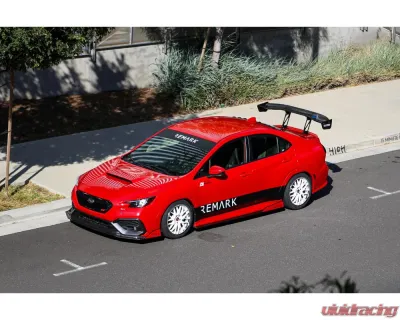 rmk Design Matte Finish Carbon Fiber GT Wing Subaru WRX VB 2022+ - RMK-05-GW01S-01M