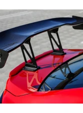 rmk Design Matte Finish Carbon Fiber GT Wing Subaru WRX VB 2022+                                     - RMK-05-GW01S-01M - Image 5