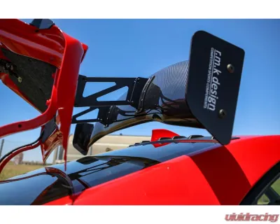 rmk Design Matte Finish Carbon Fiber GT Wing Subaru WRX VB 2022+ - RMK-05-GW01S-01M
