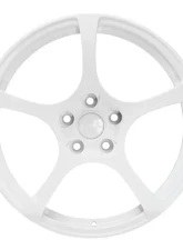 rmk Design R5 Forged Wheels 18x9.5 5x114 15mm Arctic White                                     - RMK-R5F-1895A-15W - Image 4