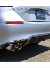 rmk Design Carbon Fiber Rear Diffuser Center Honda Civic HB 2022+                                     - RMK-05-EC01H-03C - Image 7