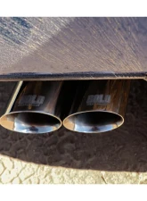 BOLD Performance Catback Exhaust Dual Tip Side Exit Ford F150 Raptor 2010-2014                                     - RBD-C1076F-04 - Image 4