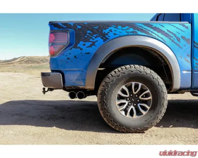 BOLD Performance Catback Exhaust Dual Tip Side Exit Ford F150 Raptor 2010-2014 - RBD-C1076F-04