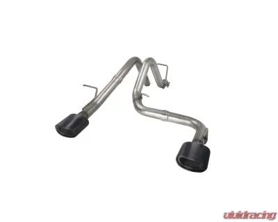 BOLD Performance Dual Axleback Exhaust Hi-Clearance Dual Black Tips Ford Bronco Raptor V6 2022+ - RBD-A1063F-06B