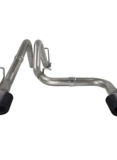 BOLD Performance Dual Axleback Exhaust Hi-Clearance Dual Black Tips Ford Bronco Raptor V6 2022+                                     - RBD-A1063F-06B - Image 2