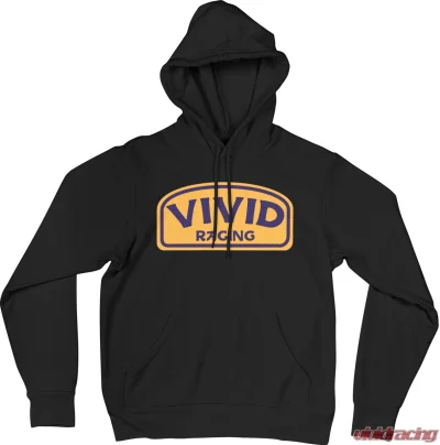 Vivid Racing Retro Race Camel Style Black Hoodie - VR-CML-HOODIE-BLK