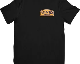 Vivid Racing Retro Race Camel Style Black T-Shirt