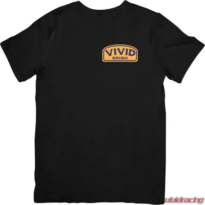 Vivid Racing Retro Race Camel Style Black T-Shirt - VR-CML-SHRT-BLK
