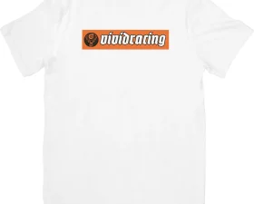 Vivid Racing Retro Race Jager Style White T-Shirt