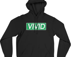 Vivid Racing Retro Race KOOL Style Black Hoodie