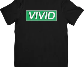 Vivid Racing Retro Race KOOL Style Black T-Shirt