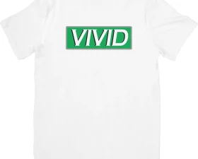 Vivid Racing Retro Race KOOL Style White T-Shirt