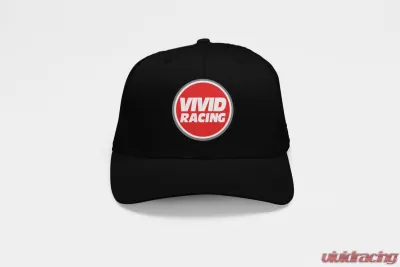 Vivid Racing Retro Race Lucky Style Black Trucker Hat - VR-LS-TRHAT-BLK