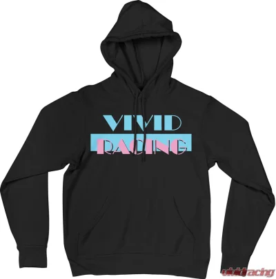 Vivid Racing Miami Vice Style Black Hoodie - VR-MV-HOODIE-BLK