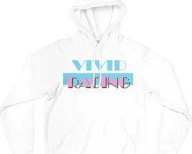 Vivid Racing Miami Vice Style White Hoodie