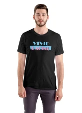 Vivid Racing Miami Vice Style Black T-Shirt                                     - VR-MV-SHRT-BLK - Image 2