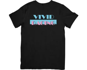 Vivid Racing Miami Vice Style Black T-Shirt