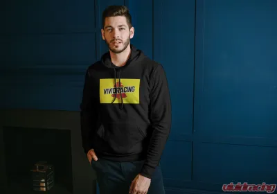 Vivid Racing Retro Race Penn Style Black Hoodie - VR-PZ-HOODIE-BLK