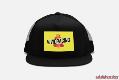 Vivid Racing Retro Race Penn Style Black Trucker Hat - VR-PZ-TRHAT-BLK
