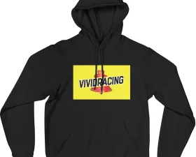 Vivid Racing Retro Race Penn Style Black Hoodie
