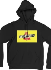 Vivid Racing Retro Race Penn Style Black Hoodie                                     - VR-PZ-HOODIE-BLK - Image 2