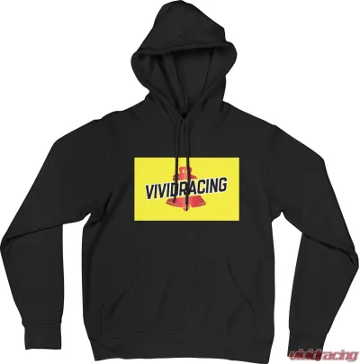 Vivid Racing Retro Race Penn Style Black Hoodie - VR-PZ-HOODIE-BLK