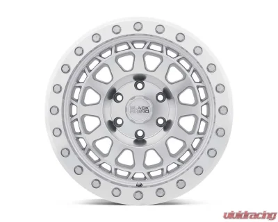 Black Rhino Primm Wheel 17x9 5x127 | 5x5 0mm Silver w/Mirror Face & Machined Ring - 1790PRM005127S71