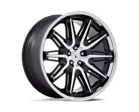 Asanti Black ABL-47 Imperator Wheel 20x10.5 5x120 38mm Gloss Black Machined w/SS Lip