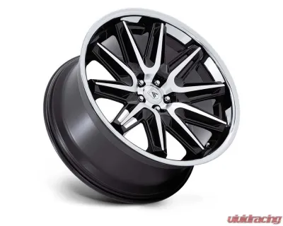 Asanti Black ABL-47 Imperator Wheel 22x9 5x120 27mm Gloss Black Machined w/SS Lip - AB047BS22904927