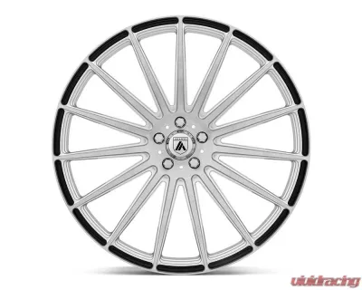 Asanti Black ABL-14 Brushed Silver W/Carbon Fiber Inserts 22x9 5x120.00 32 - ABL14-22904932SL