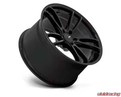 American Racing AR941 Mach Five  19x11 5x4.5 25mm Gloss Black Wheel - AR94191112325