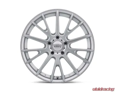 American Racing AR904  16x7 5x5x114.3 +40mm Bright Silver Machined Face Wheel - AR90467012440