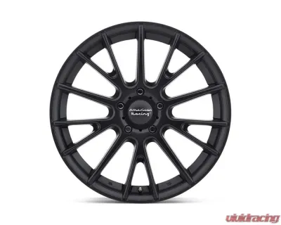 American Racing AR904  16x7 5x5x112 +40mm Satin Black Wheel - AR90467056740
