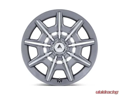 Asanti ABL-41 Esquire Wheel 20x9 5x115/5x120 15mm Gloss Anthracite Bright Machined - AB041AD20902015