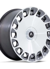 Asanti Black AB045 Aristocrat 24x10 5x112/120 35mm Gloss Platinum w/Bright Machined Face                                     - AB045AD24105935 - Image 3