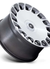 Asanti ABL-45 Aristocrat Wheel 20x9 Blank 15mm Gloss Platinum w/Bright Machined Face                                     - AB045AD20900015 - Image 2