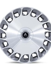 Asanti ABL-45 Aristocrat Wheel 20x9 Blank 15mm Gloss Platinum w/Bright Machined Face                                     - AB045AD20900015 - Image 3