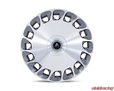 Asanti ABL-45 Aristocrat Wheel 20x9 Blank 15mm Gloss Platinum w/Bright Machined Face - AB045AD20900015