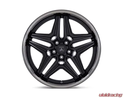 Asanti ABL-46 Duke Wheel 22x10.5 5x120 18mm Satin Black w/DDT Lip - AB046MT22055218
