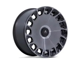 Asanti Black AB045 Aristocrat 24x10 5x112/120 35mm Gloss Black Machined Face w/Ddt
