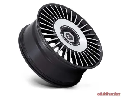 Asanti Black ABL-40 Tiara Wheel 22x9 5x115/120 15mm Satin Black Bright Machined Face - AB040MD22902015