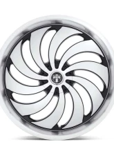 DUB 1PC S243 Cojones Wheel 24x9 Blank +1mm Gloss Black Machined                                     - S243249000+01D - Image 3