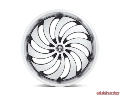 DUB 1PC S243 Cojones Wheel 24x9 Blank +1mm Gloss Black Machined - S243249000+01D
