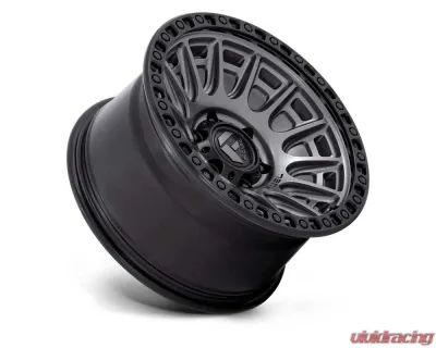 FUEL D835 Cycle Wheel 17x8.5 5x120 34mm Matte Gunmetal w/ Black Ring - D8351785G460