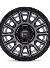 FUEL D835 Cycle Wheel 17x8.5 5x120 34mm Matte Gunmetal w/ Black Ring                                     - D8351785G460 - Image 3