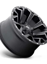 FUEL D546 Assault Wheel 17x8.5 5x114.3/5x127 25mm Matte Black Milled                                     - D54617852657 - Image 2