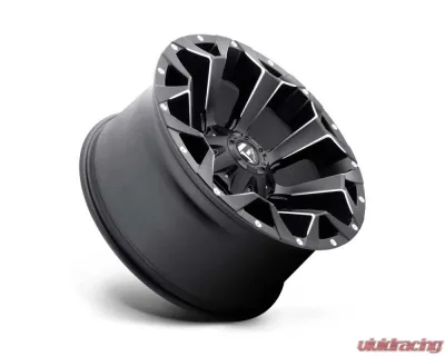 FUEL D546 Assault Wheel 17x8.5 5x114.3/5x127 25mm Matte Black Milled - D54617852657