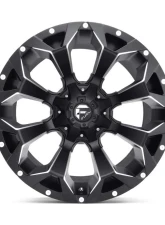 FUEL D546 Assault Wheel 17x8.5 5x114.3/5x127 25mm Matte Black Milled                                     - D54617852657 - Image 3